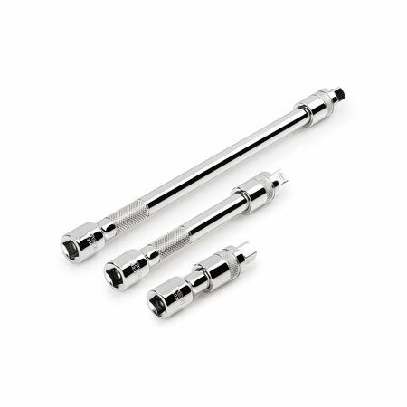 TEKTON 3/8 Inch Drive Locking Extension Set, 3-Piece 3, 6, 10 in. SHA91015